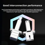Single-Mode Fiber Optic Converter Sc Female-Lc Female Coupler with Small Square Butt Adapt