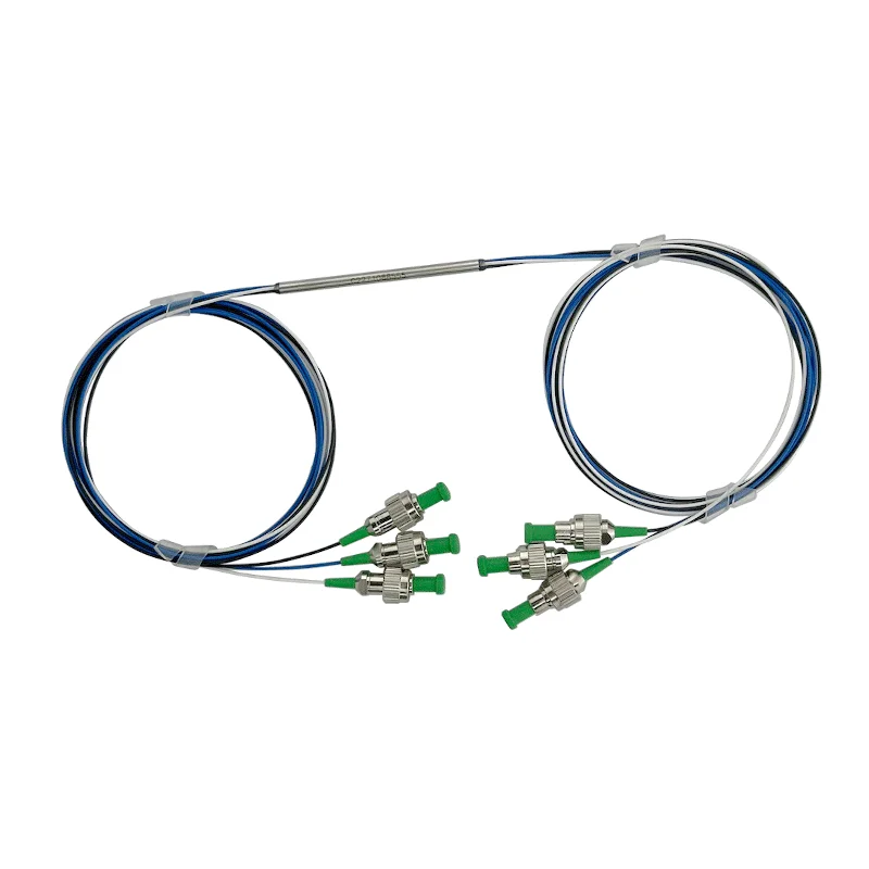 3x3 Single-Mode 780nm Fiber Taper FBT Coupler Equally Divided Mini Coupler for GSM Networks 6.0dB Insertion Loss-boxintelecom