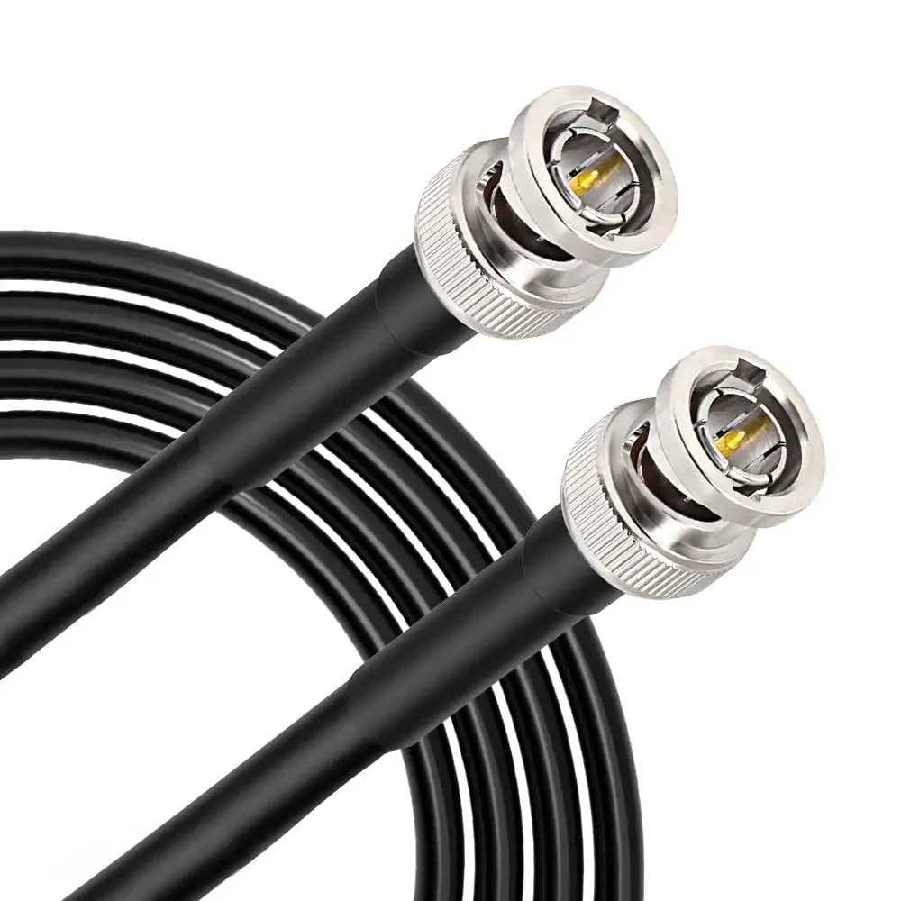 BNC Male Straight Plug cable 100m 12G-SDI Cable 3G-SDI  4K 8K CCTV Camera HD-SDI  Camera cable-boxintelecom