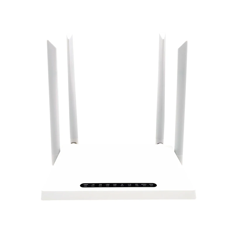 Ftth Optical Network Terminal Router ZC-500GWT XPON ONT 4GE+AC1200 WIFI 5+CATV+WDM+AGC NEW Dual Band ONU+Mesh Realtek RTL9607C-boxintelecom