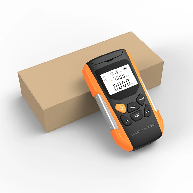 GUANGYAN G9 Mini FIiber Optical Power Meter With Visual Fault Locator Removeable Battery Rechargeable Lithium Batteries-boxintelecom