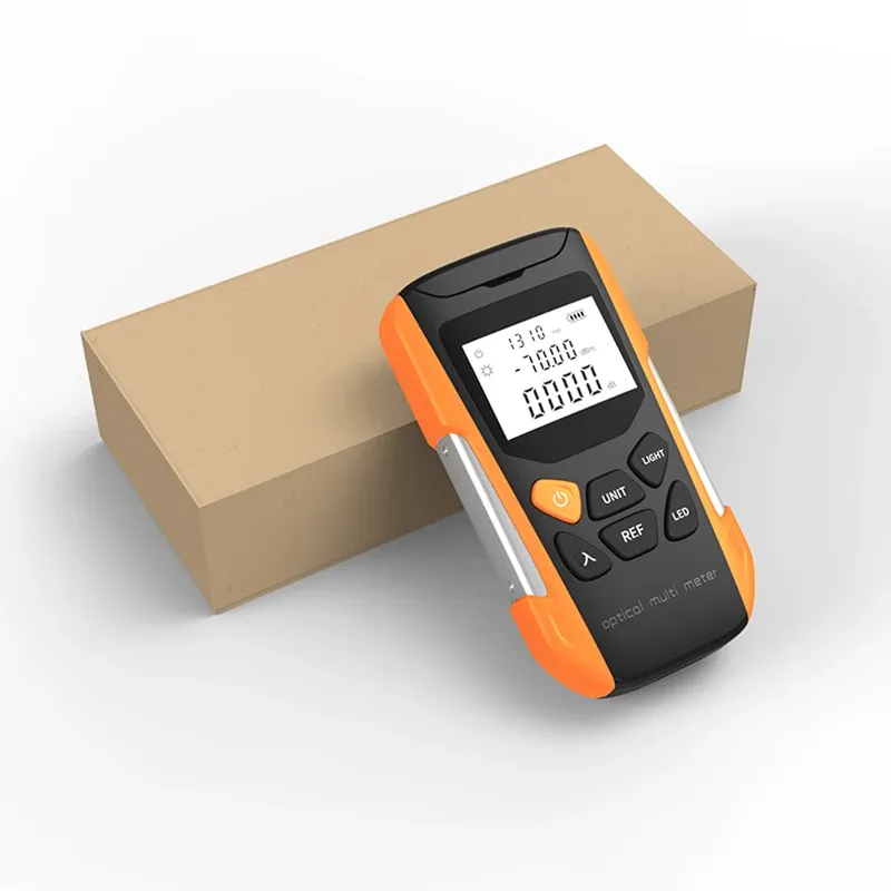 GUANGYAN G9 Mini FIiber Optical Power Meter With Visual Fault Locator Removeable Battery Rechargeable Lithium Batteries-boxintelecom