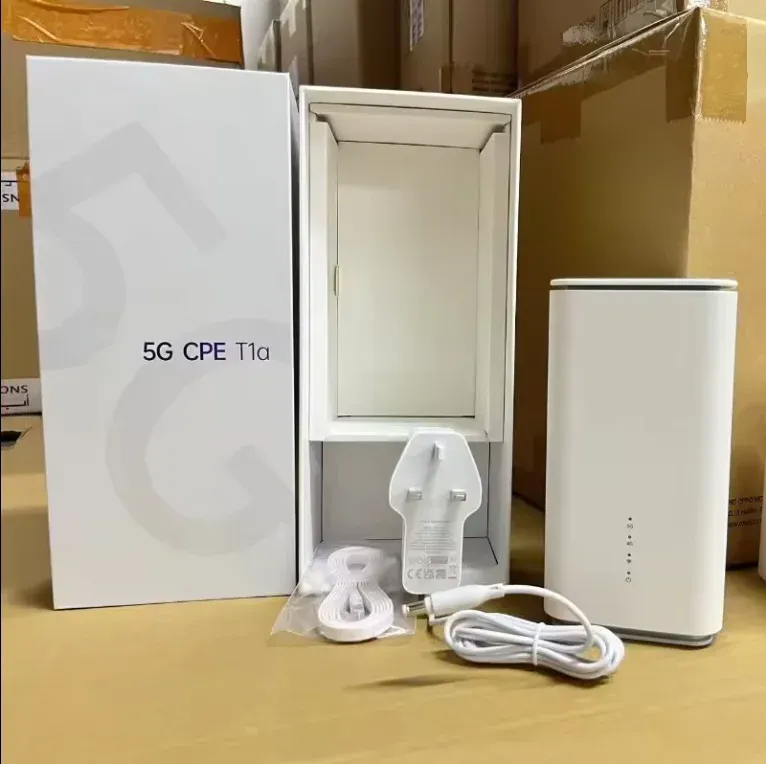 Original OPP 5G LTE CPE T1A Wifi Router With Sim Cards 5G Sim Card Router for LTE Cat19 Wi