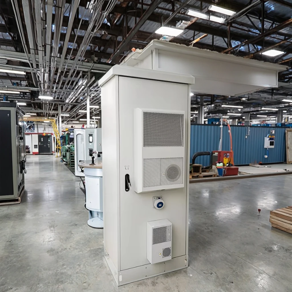 RH Smart City Outdoor Communication Cabinet 200A 240V IP55 Temperature Controlled Power Distribution Equipment 6 Sockets-boxintelecom