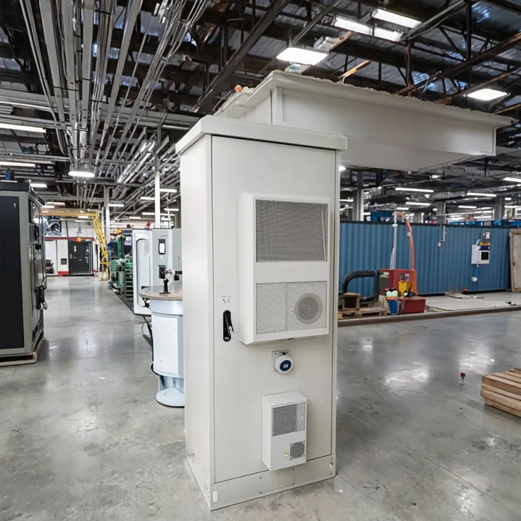 RH Smart City Outdoor Communication Cabinet 200A 240V IP55 Temperature Controlled Power Distribution Equipment 6 Sockets-boxintelecom