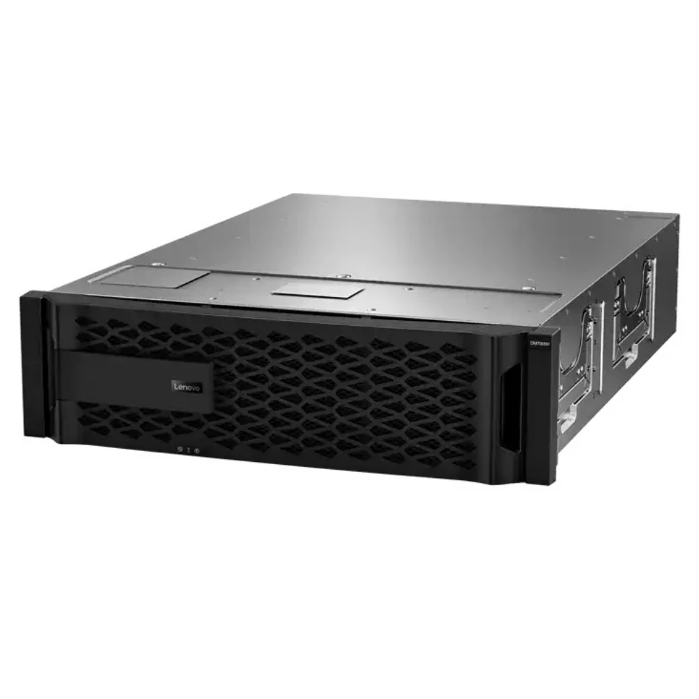 High Performance and Simplicity Lenovo ThinkSystem DM7100H Hybrid Storage System Security for Large Enterprises 3