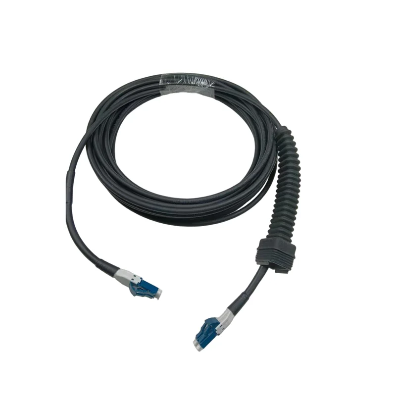IP67 NSN Boot Duplex LC FTTA Fiber Optic Jumper Cable for RRH Outdoor Cell Tower Applications
