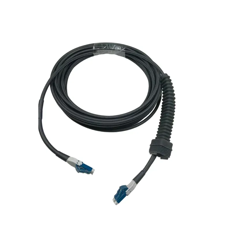 IP67 NSN Boot Duplex LC FTTA Fiber Optic Jumper Cable for RRH Outdoor Cell Tower Applications
