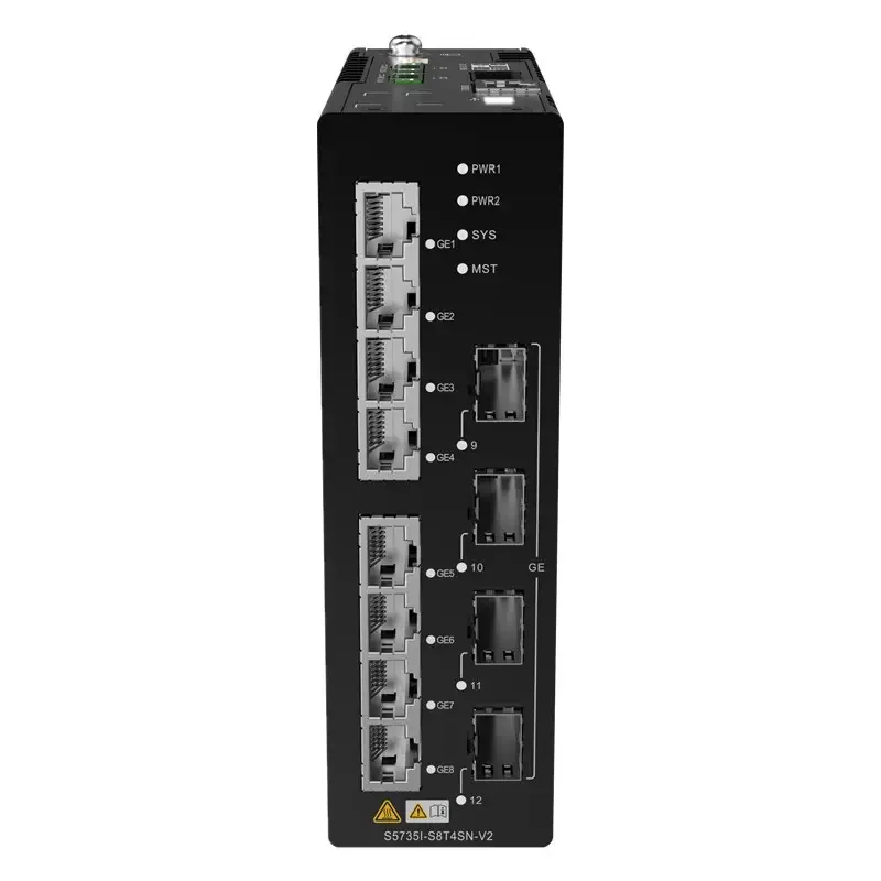 S5735I-S8T4XN-V2 98012064 Ethernet Switch with 8*10/100/1000base-T Ports 2