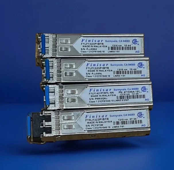 FTLF1323P1BTR SFP Transceiver Module 155Mbps 1310nm 15km Single Mode LC Duplex with DOM-boxintelecom