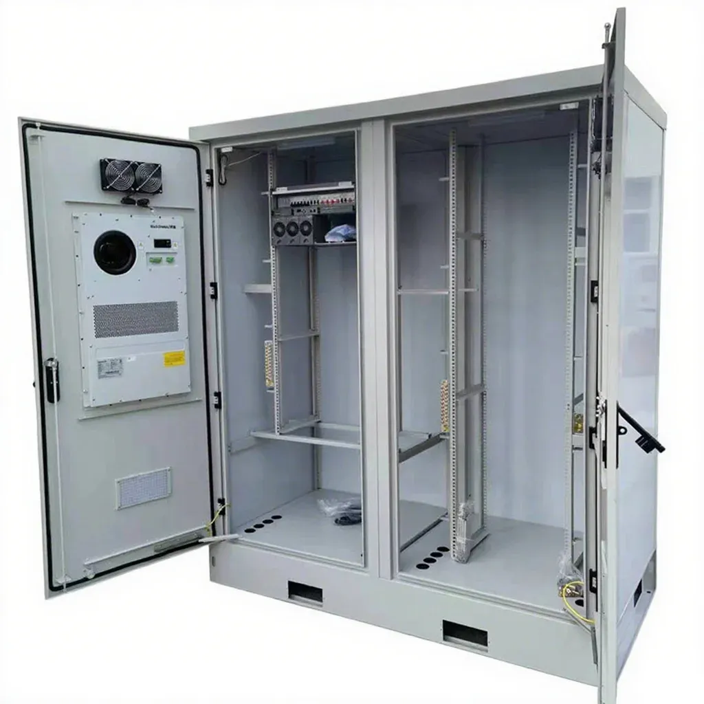 OEM Outdoor Integrated Power Equipment Cabinet Customizable Waterproof Dual-Cabin Enclosure Galvanized Steel Aluminum IP55 Metal-boxintelecom