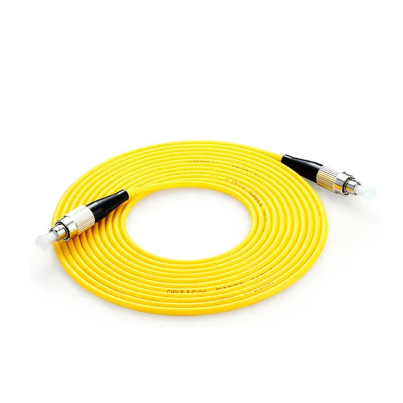 Single Mode Fiber Optic Patch Cable SC/LC/FC/ST Jumper Cable SMF 9/125 Simplex Duplex Fibe