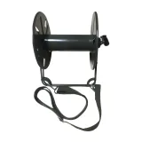 All-Metal FTTA Fiber Optic Cable Reel Shoulder Strap Locking Key Detachable Drum Design fo
