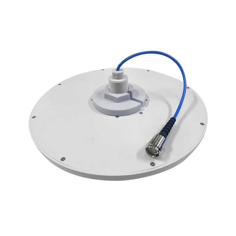 High Gain Wide Band 380-3800MHz 50W Low PIM -150dBc Slim Omni Ceiling Antenna