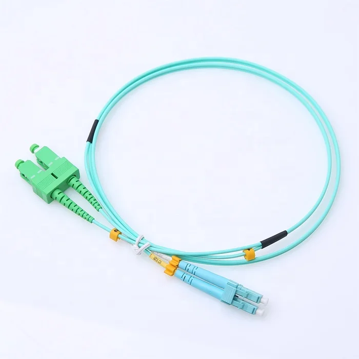 plastic fiber optic patch cabling