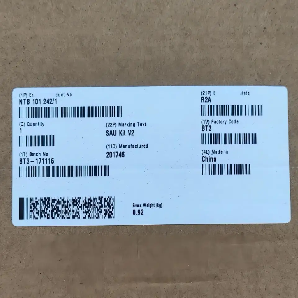 SAU 02 01 ZHY 601 19/1 and SAU Kit V2 NTB 101 242/1 Communication Module Set SAU0201 ZHY60