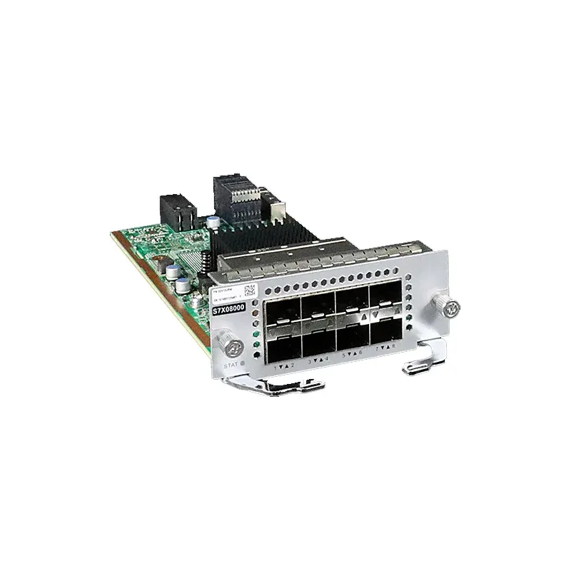 S7X08000 02312URW Interface Card with 8 10GE SFP+ or 2 X 25GE SFP28 Ports for S5700 Campus