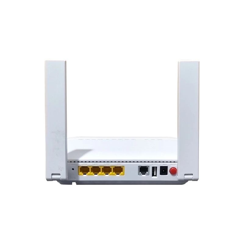 Hotsale F6610M F6610M0 4GE XPON ONU dual band WIFI6 7db with English Firmware HS8546X6 HS8346X6 HS8145X6 work on network 0