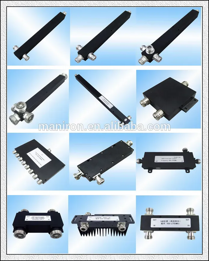 RF Repeater 2G 3G 4G GSM900/LTE1800&UMTS2100 Single Band Fiber Optic Repeater Signal Booster