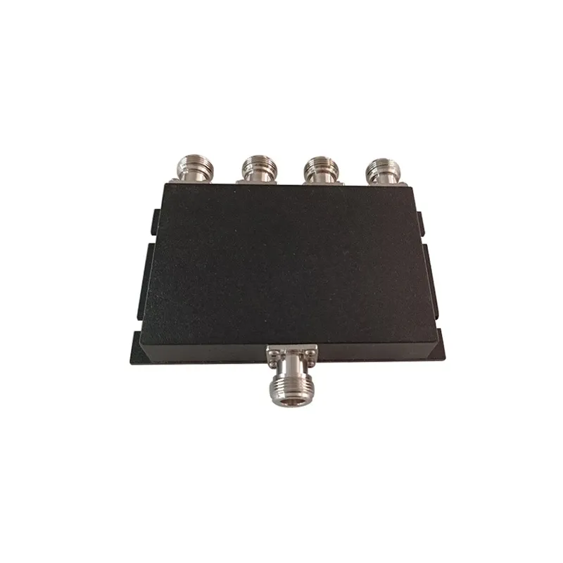 RF uhf 4 way power divider splitter  400-470MHz with N female connector