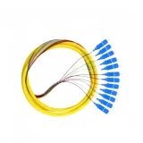 Sc/Apc-Sc/Apc Single-Mode Jumper Fiber Optic Pigtail FTTH Patch Cord Cable 12 Cord for GPO