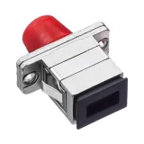 Optical Single Mode Fiber Optic Coupler FC-SC Metal Fiber Optic Adapter Transfer Flange fo
