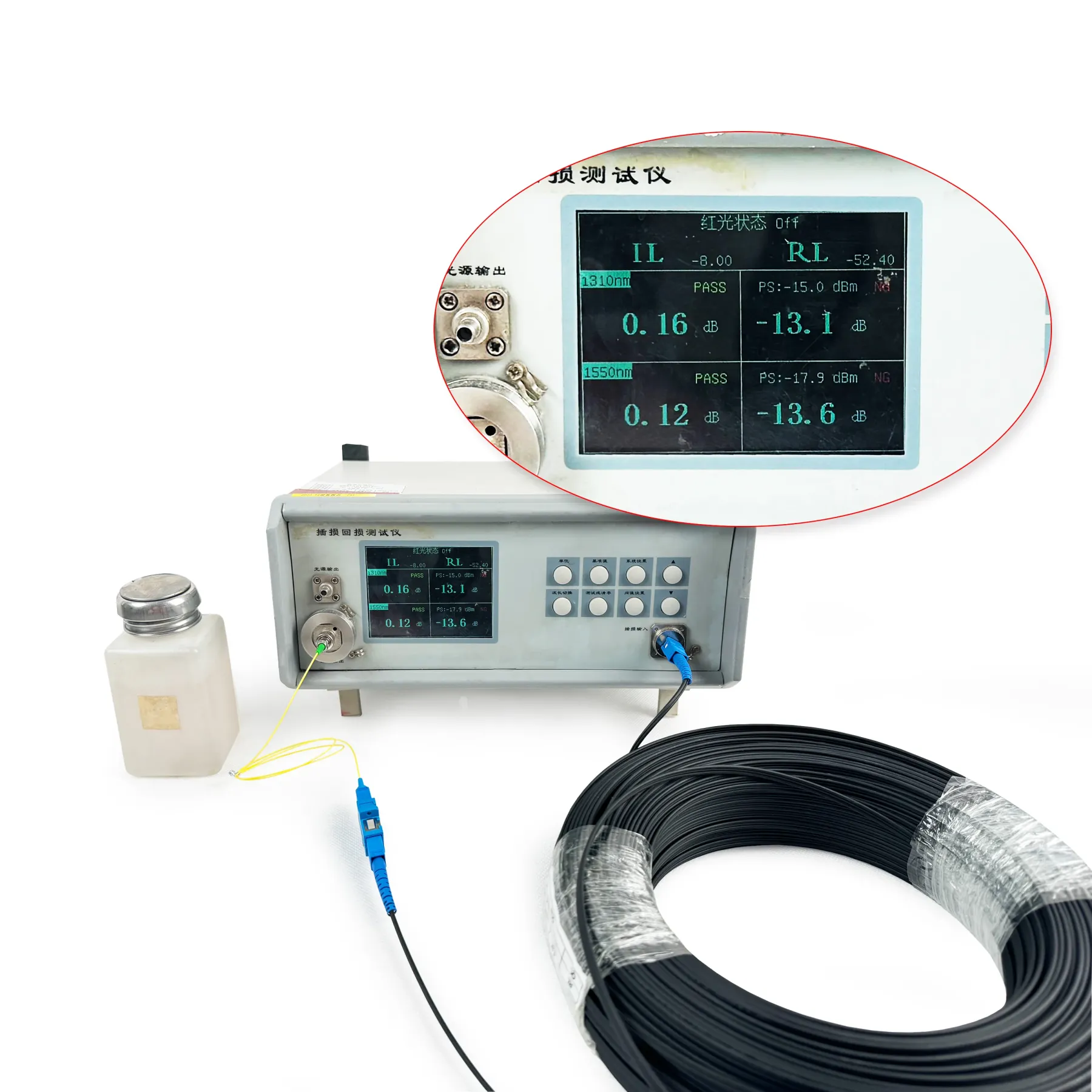 Qingdao APT Factor Price Manufacturing 3m~250m Drop Cable Fiber Optic  SC/APC SM G657A1 Outdoor Patch Cord-boxintelecom