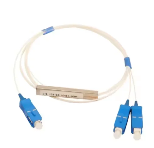 Fiber Optic PLC Splitter 1x2 with UPC Connector-boxintelecom