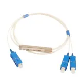 Fiber Optic PLC Splitter 1x2 with UPC Connector