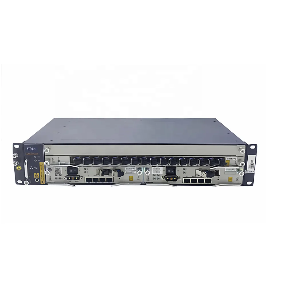 Original C320 OLT DC GPon 10GPon XPon 19 Inches Dual Control Class C+ C++ Optical Transceiver 16-Port ZX Brand FTTH FTTx FTTB-boxintelecom