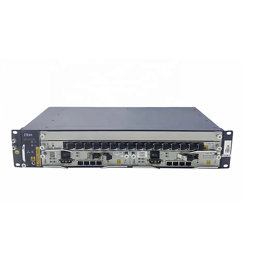 Original C320 OLT DC GPon 10GPon XPon 19 Inches Dual Control Class C+ C++ Optical Transceiver 16-Port ZX Brand FTTH FTTx FTTB-boxintelecom