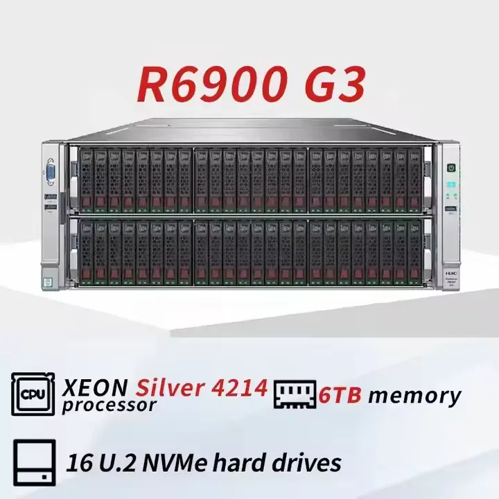 Factory Wholesale Uniserver R6900 G3 Web Hosting Powerful Computer Rackmount Server