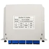 Cassette Type FTTH 1*8 Fiber PLC Splitter Lgx Splitter Cassette Box Lgx Type Sc/Upc 1X8 PL