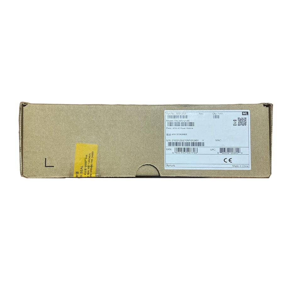 In Stock S5735 S5735S Series Switches 60W AC Power Module 02312SLE PAC60S12-AR 1