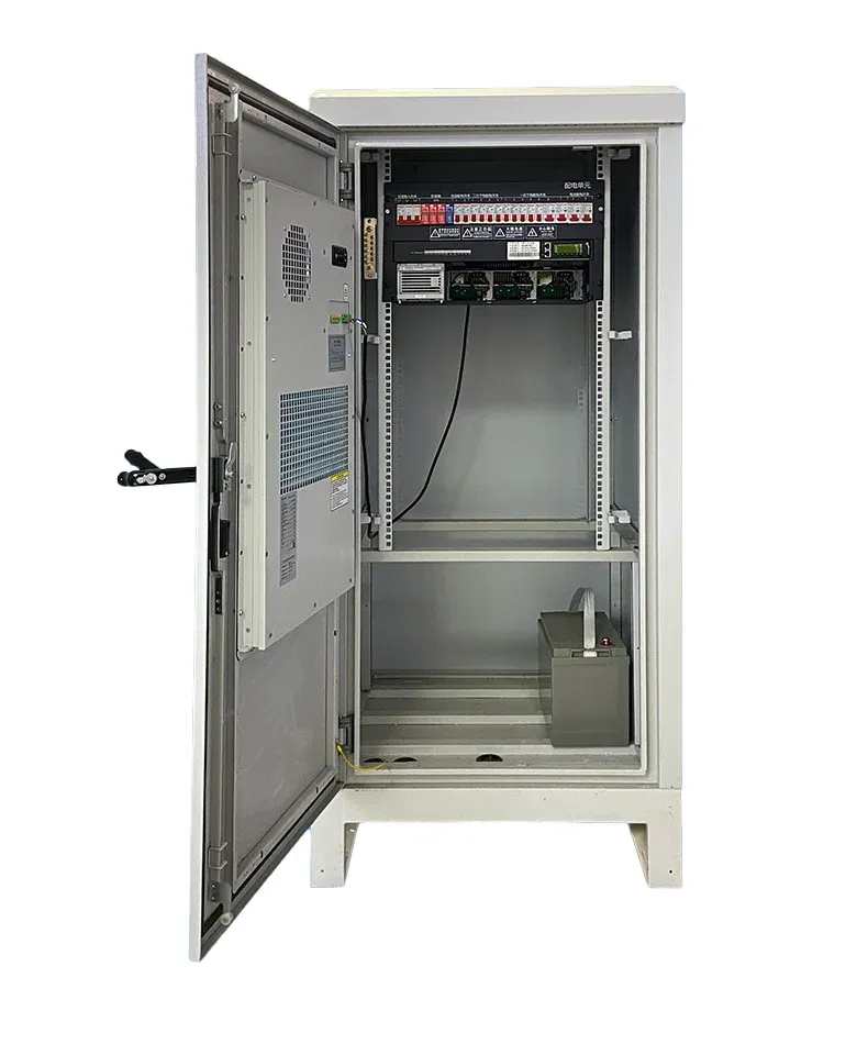 Outdoor Integrated IP55 Galvanized Steel Cabinet Powder Coating for Power Electronics Instruments 5G Communication Base-boxintelecom