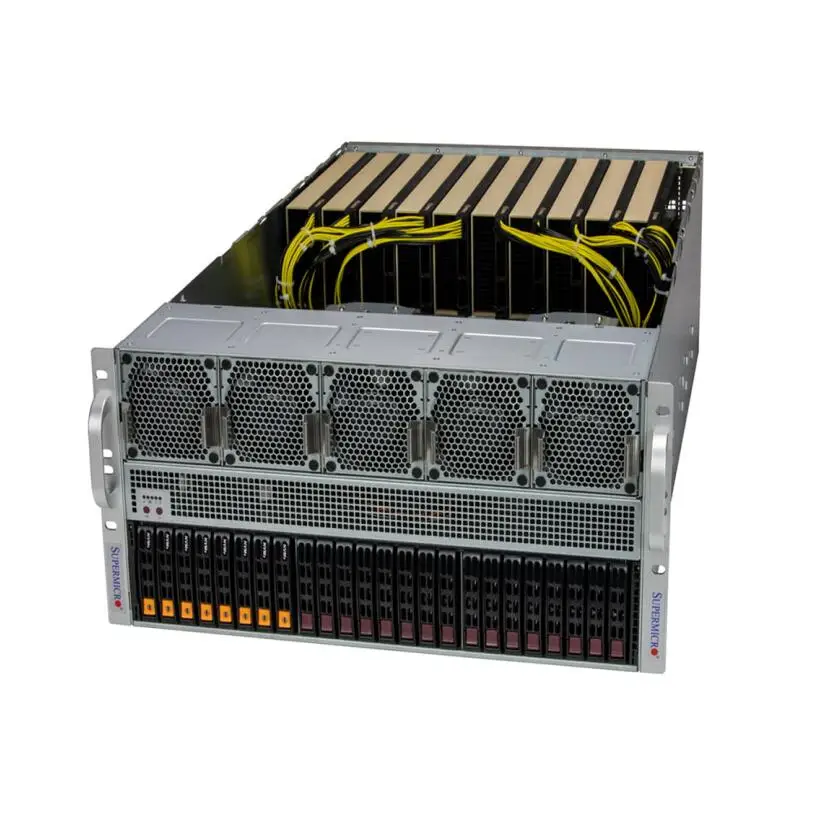 GPU SuperServer SYS-521GE-RT Dual Socket E (LGA-4677) 4th Gen Xeon Scalable CPU X13DEG-OA Motherboard 5U Rackmount Server 0