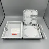 Waterproof IP68 8 Fiber Optic Termination Box Distribution Box Black White ftth  16 24 Por