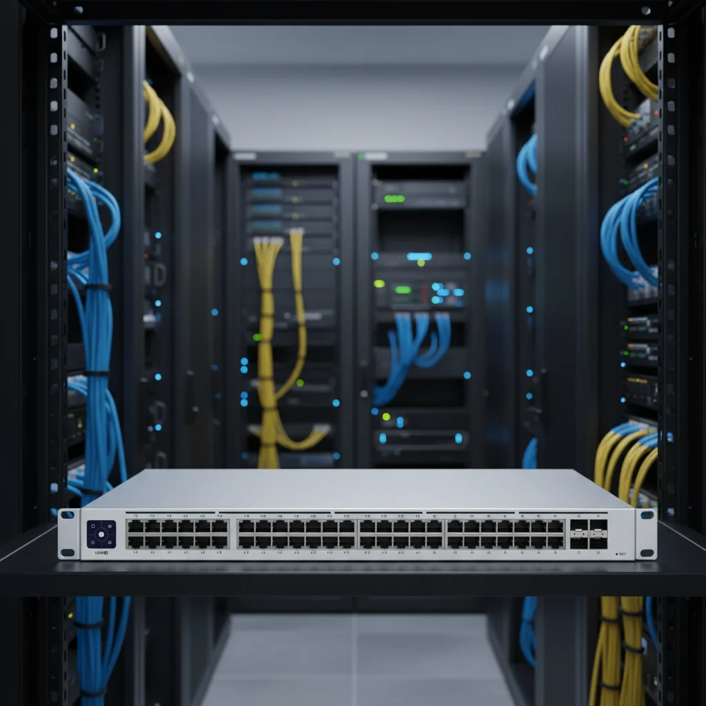 New for UniFi USW-48-POE 48-Port POE Layer 2 Managed Network Switch with SNMP & QoS Support-boxintelecom