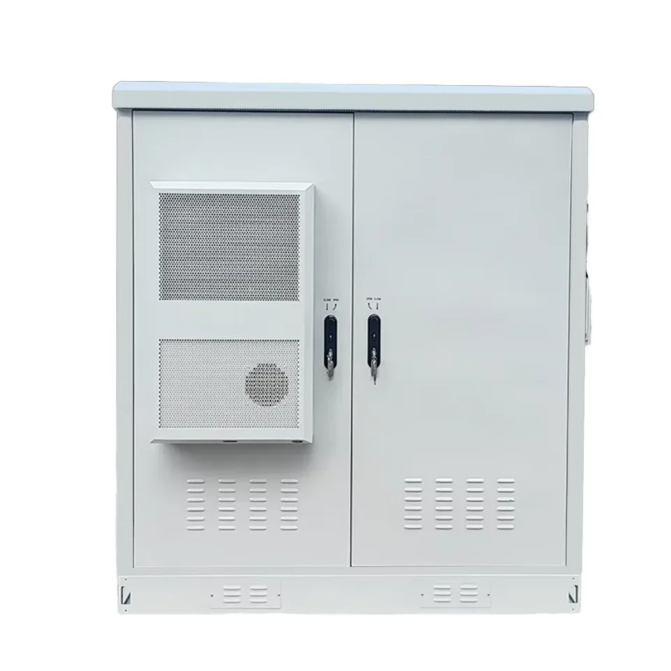 RH OEM ODM Outdoor Two-Compartment 30U Battery Cabinet IP55 Energy Storage Aluminum Steel Powder Coated Stainless Steel-boxintelecom