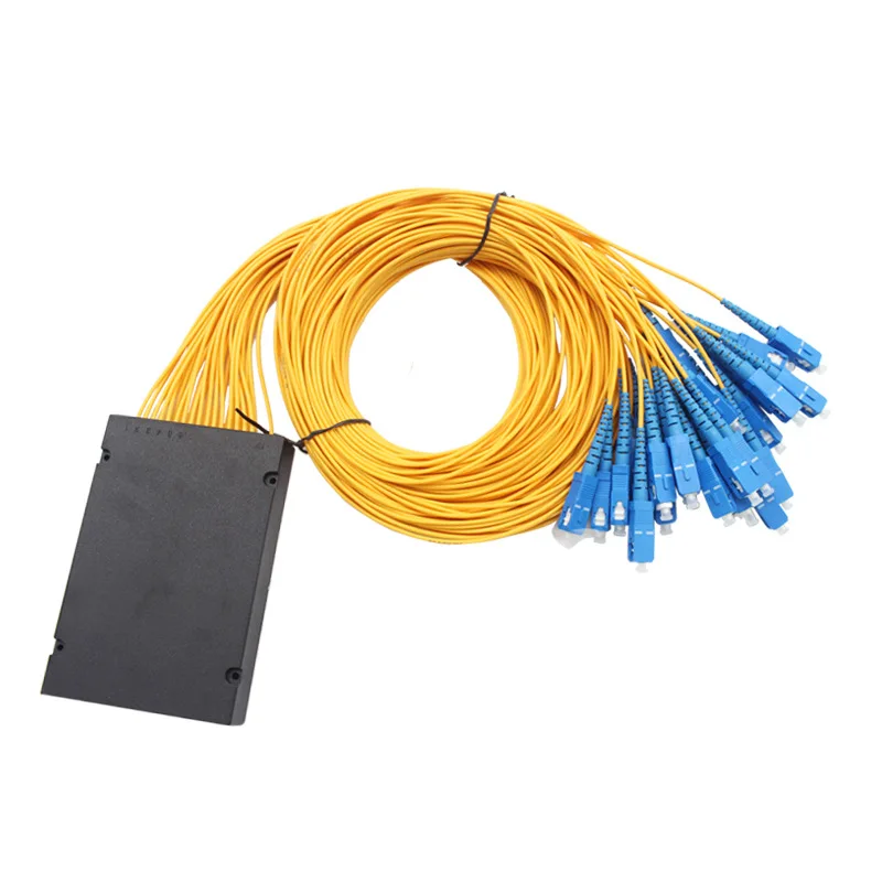 Surfiber Box-Type Optical Splitter 1/32 SC/UPC Pigtail SC Connector Type for 5G Carrier-Cl