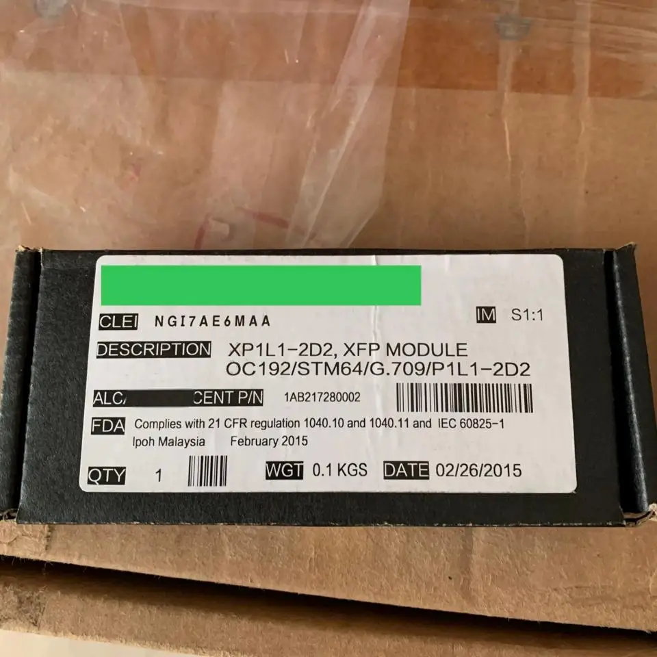 1AB217280002 NGI7AE6MAA XP1L1-2D2 XFP Module 1550nm 80km