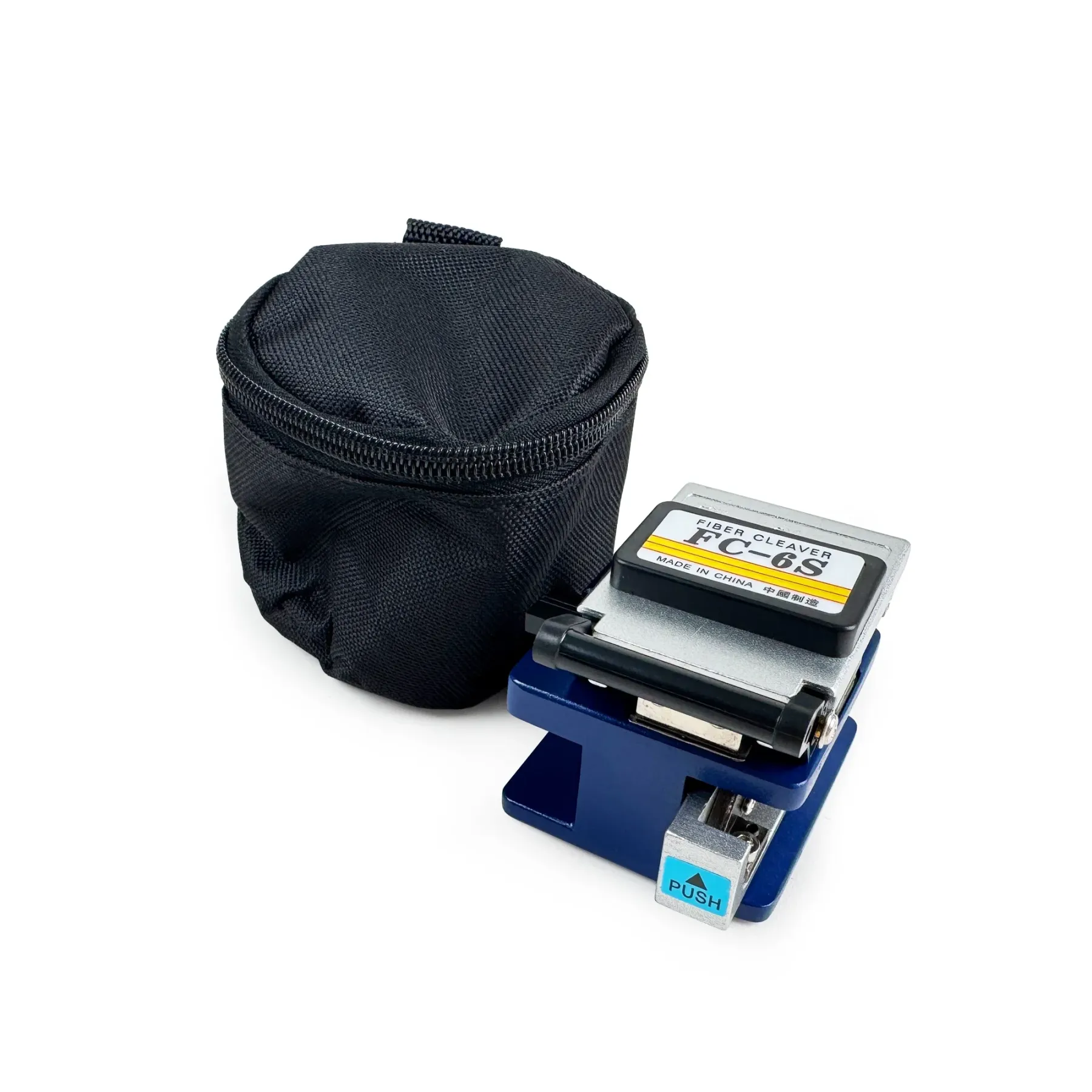 Tool Box 10KM VFL Fiber Cleaver Power Meter FTTH Cold Splicing Kit Bag Fiber Optic Tool Kit Optical Equipment-boxintelecom