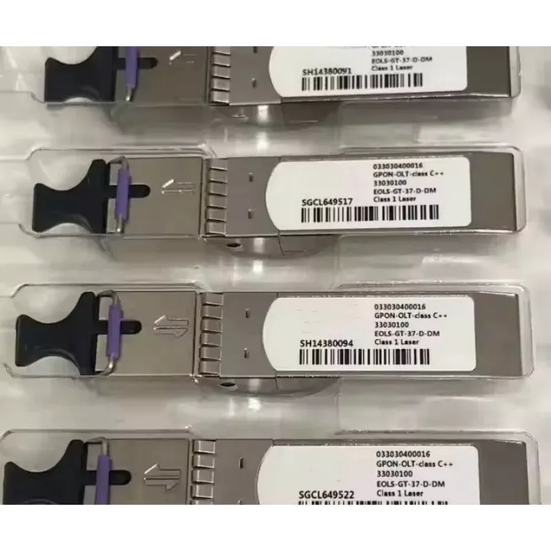 GPON-OLT-Class C++ Single Mode SFP Modules 033030400016 33030100 EOLS-GT-37-D-DM Class 1 Laser for GTGO GTGH OLT 4G Network-boxintelecom