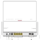 Hua Wei Netengine AR611-LTE4EA 50010702 1*GE COMBO WAN, 4*GE LAN, 1*USB 2.0, 1*LTE Network