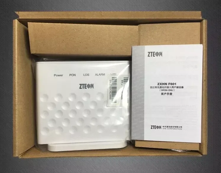 Onu F601 for Zte Gpon ONU Good Price Fiber Optic Equipment-boxintelecom