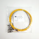 High Quality ST/UPC-12 CORE Pigtail Fiber Optic Patch Cord Cable Qingdao APT FTTH Factory 