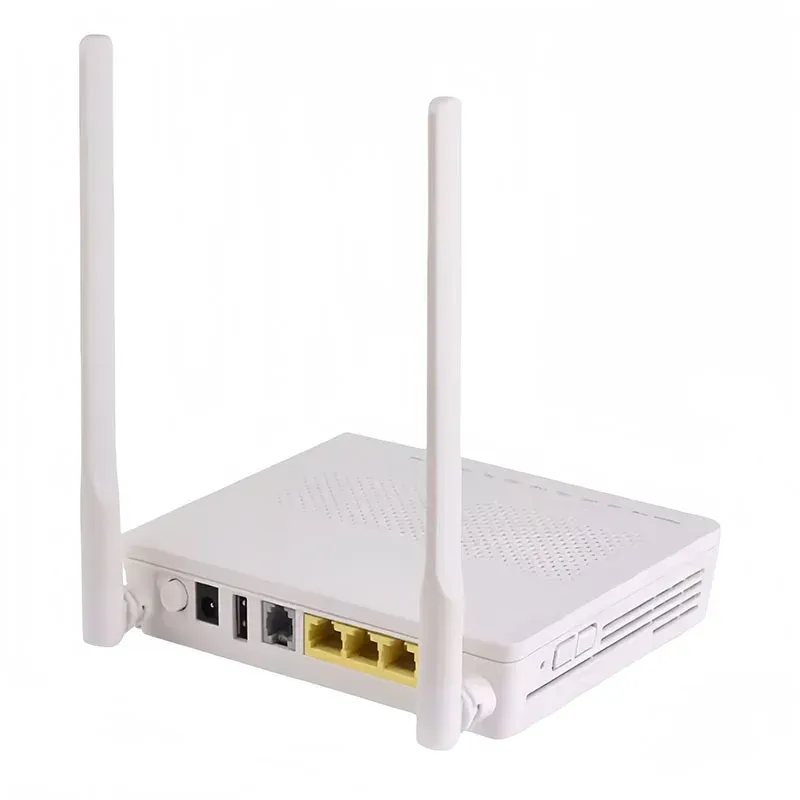 FTTX Network EG8141A5 Dual Band 1GE 3FE 2.4G 5G WiFi ONT 4LAN 1Voice Modem FTTH Fiber Optic Router XPON GPON ONU White 1 Year-boxintelecom