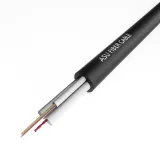 ASU Series Self-Supporting Fiber Optic Cable 2 Core HDPE Sheath FRP Strength 80/100/120m S