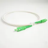 Factory Price SC/APC-SC/APC 3.0MM G657A1 White Color Singlemode Simplex Fiber Optic Patchc