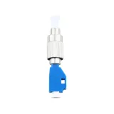 FC Male to LC Female Fiber Optic Hybrid Adapter for FTTH Use Singlemode/Multimode Cables